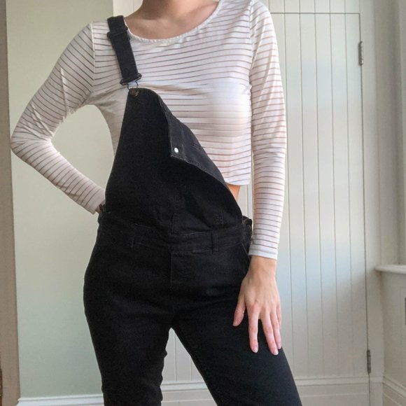 Vintage Black Jumpsuit - Picture 4 of 8